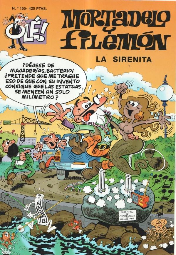 Coleccion Ole numero 155: Mortadelo y Filemon: La sirenita