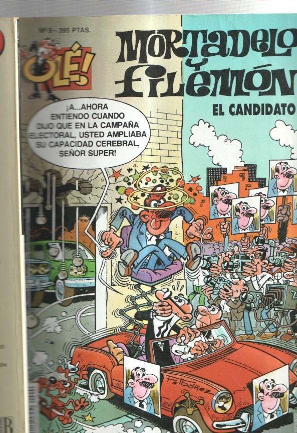Coleccion Ole cubierta en relieve numero 009: El candidato