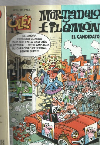 Coleccion Ole cubierta en relieve numero 009: El candidato
