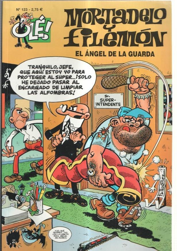 Coleccion Ole numero 123: Mortadelo y Filemon: El angel de la guarda