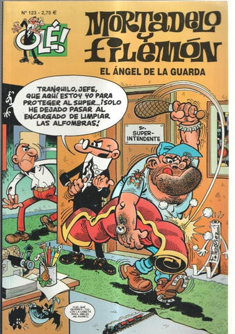 Coleccion Ole numero 123: Mortadelo y Filemon: El angel de la guarda