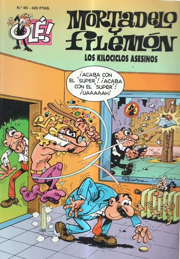 Coleccion Ole numero 085: Mortadelo y Filemon: Los kilociclos asesinos