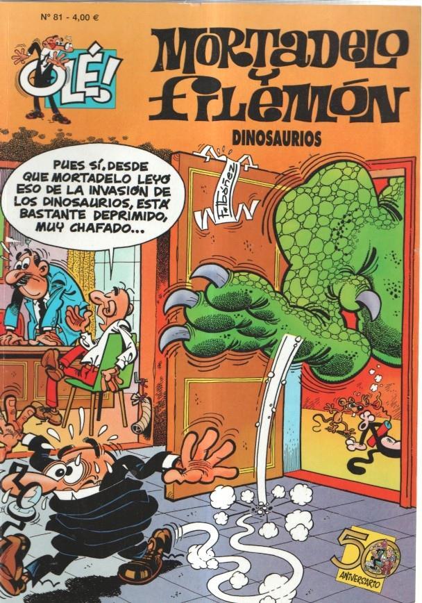 Coleccion Ole numero 081: Mortadelo y Filemon: Dinosaurios