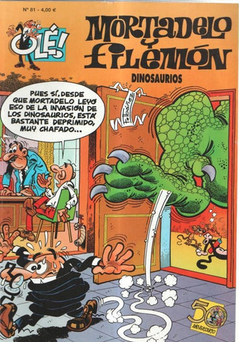 Coleccion Ole numero 081: Mortadelo y Filemon: Dinosaurios