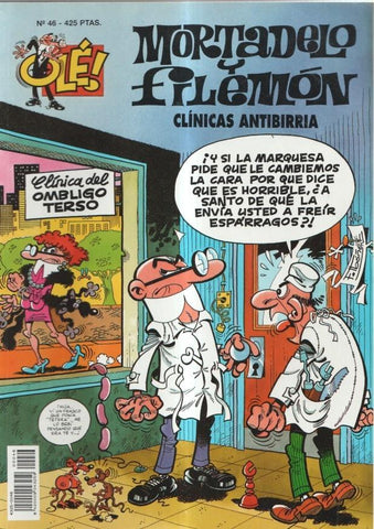 Coleccion Ole numero 046: Mortadelo y Filemon: Clinicas antibirria