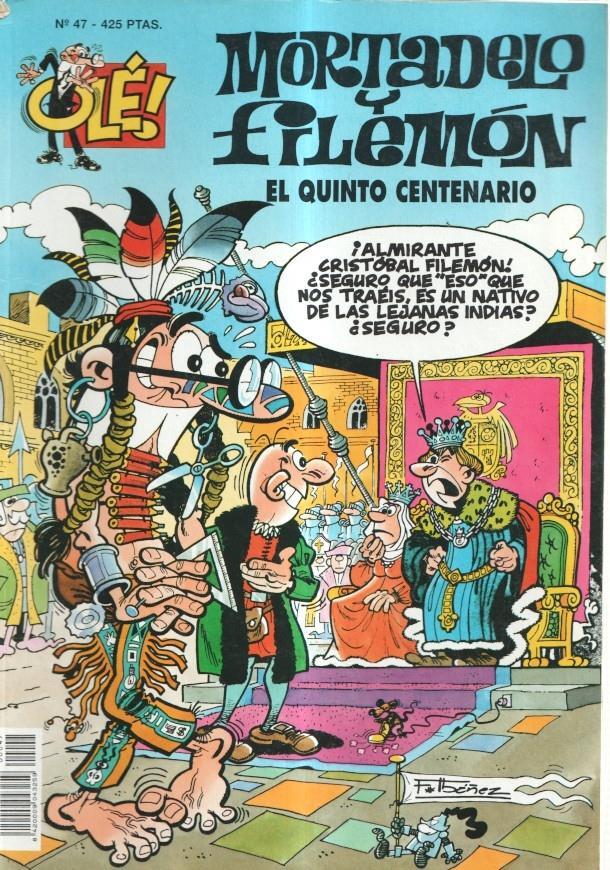 Coleccion Ole numero 047: Mortadelo y Filemon: El quinto centenario