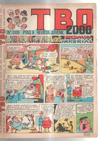 TBO 2000 numero  2039: Magnesio y Filipo en la roma imperial (Bernet Toledano)