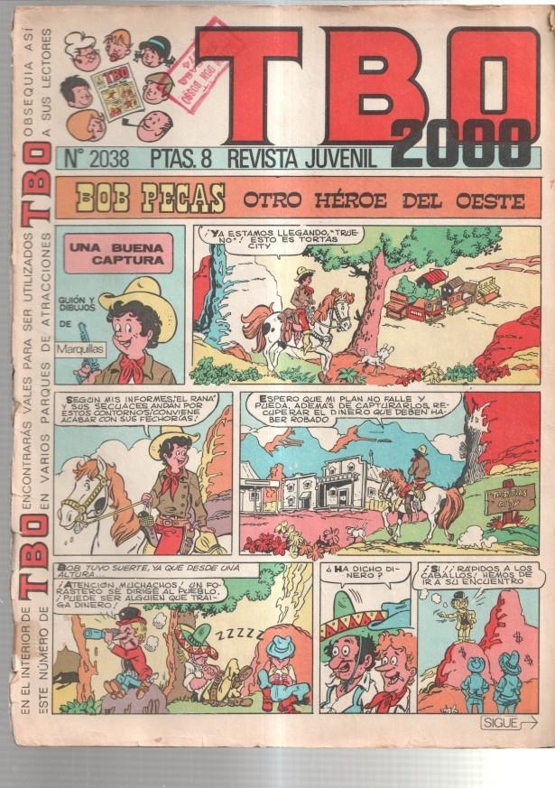 TBO 2000 numero  2038: Bob Pecas (numerado 2 en trasera)