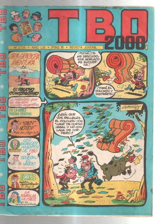 TBO 2000 numero  2138: El gaucho constantino (Cubero)