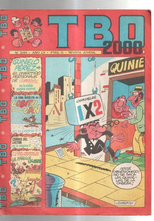 TBO 2000 numero  2164: Quinielo Perez (Cubero) 