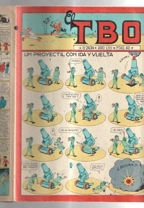 TBO 2000 numero  2434: Un proyectil con ida y vuelta (Coll) (numerado 2 en trasera)