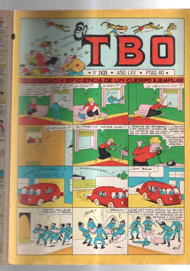 TBO 2000 numero  2435: Celeridad y eficacia (Coll) (numerado 2 en trasera)