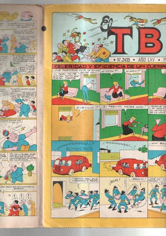 TBO 2000 numero  2435: Celeridad y eficacia (Coll) (numerado 3 en trasera)