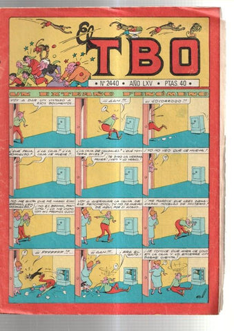 TBO 2000 numero  2440: Un extraño fenomeno (Coll) (numerado 1 en trasera)