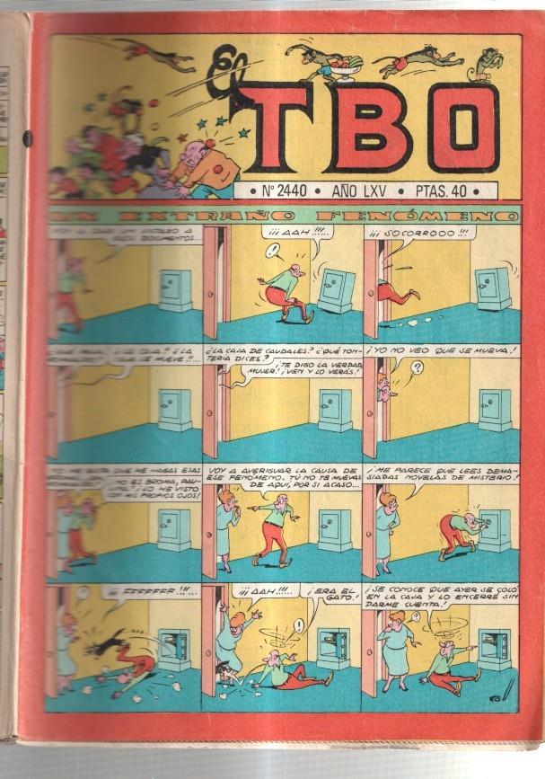 TBO 2000 numero  2440: Un extraño fenomeno (Coll) (numerado 2 en trasera)