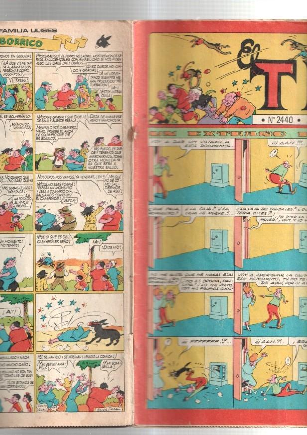 TBO 2000 numero  2440: Un extraño fenomeno (Coll) (numerado 3 en trasera)