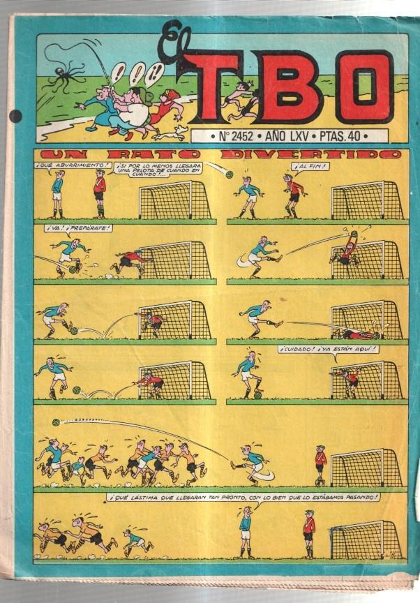 TBO 2000 numero  2452: Un rato divertido (Coll) (numerado 1 en trasera)