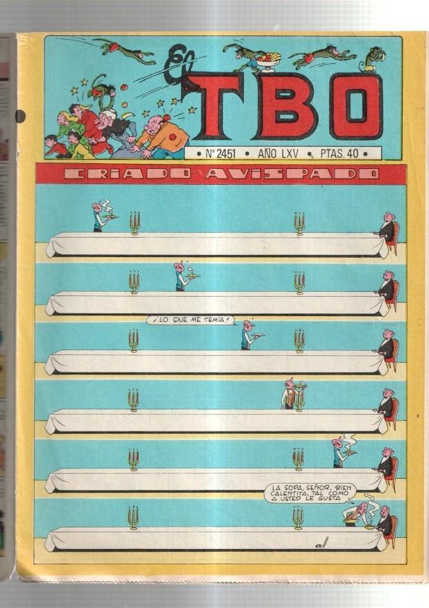 TBO 2000 numero  2451: Criado avispado (Coll) (numerado 2 en trasera)