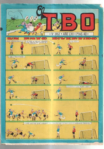 TBO 2000 numero  2452: Un rato divertido (Coll) (numerado 2 en trasera)