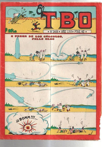 TBO 2000 numero  2468: A pesar de los calculos fallo algo (Coll)
