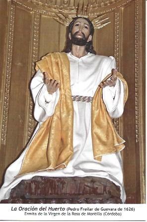 POSTAL A1253: La Oracion del Huerto. Ermita de la Virgen de la Rosa de Montilla, Cordoba