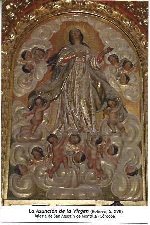POSTAL A1274: La Asuncion de la Virgen. Iglesia de San Agustin de Montilla, Cordoba