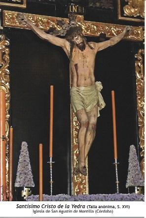 POSTAL A1269: Santisimo Cristo de la Yedra. Iglesia de San Agustin de Montilla, Cordoba