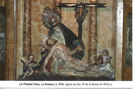 POSTAL A1209: La Piedad. Iglesia de Santa Maria la Blanca de Sevilla