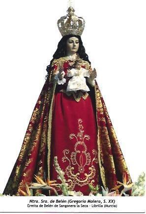 POSTAL A1226: Nuestra Señora de Belen. Ermita de Belen de Sangonera la Seca en Librilla, Murcia