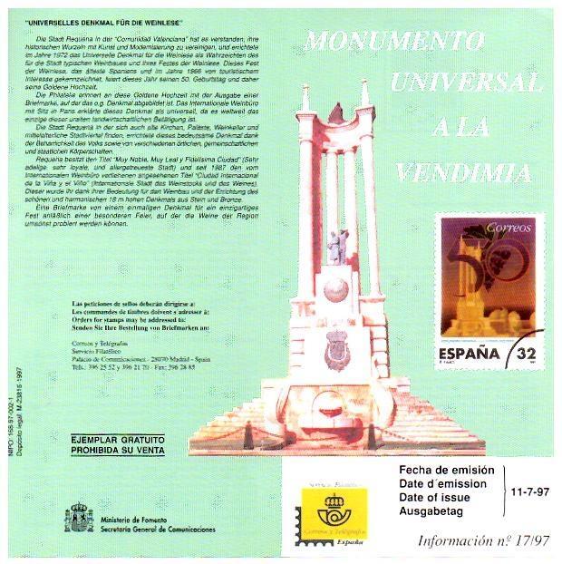 DIPTICO 6622: Monumento Universal a la Vendimia