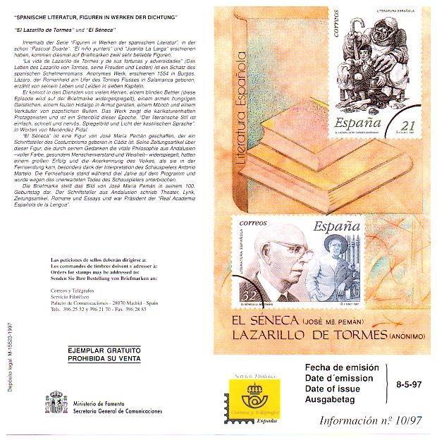 DIPTICO 6629: El Seneca y Lazarillo de Tormes