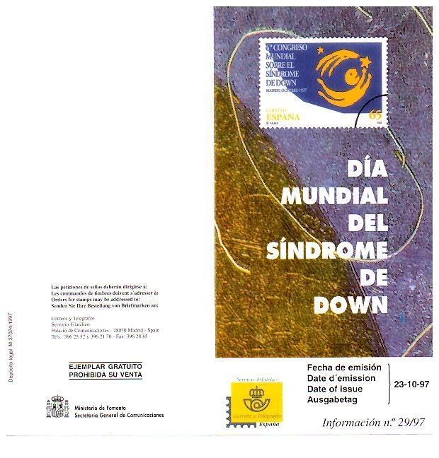 DIPTICO 6611: Dia mundial del Sindrome de Down