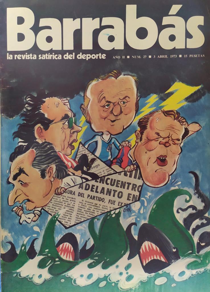 Revista: BARRABAS, Año II, Numero 027: Barco de papel (3 abril 1973) Incluye poster La Susana, chica C.G. Tarragona
