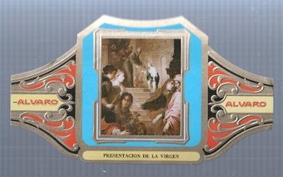 VITOLA fabrica de tabacos ALVARO: La oracion en el huerto, El Greco