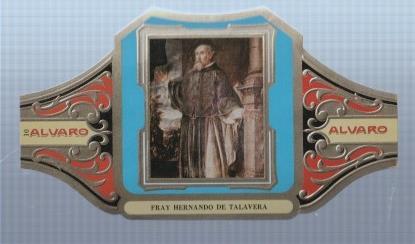 VITOLA fabrica de tabacos ALVARO: Fray Hernando de Talavera, Valdes Leal