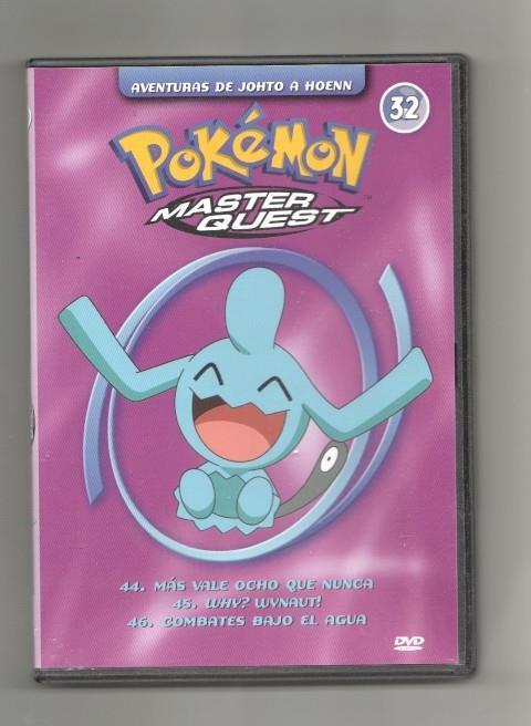 DVD: Pokemon Master Quest - Aventuras de Johto a Hoenn 32 (contiene los capitulos de 44 a 46)