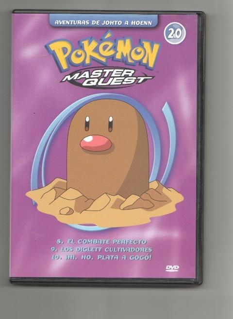 DVD: Pokemon Master Quest - Aventuras de Johto a Hoenn 20 (contiene los capitulos de 8 a 10)