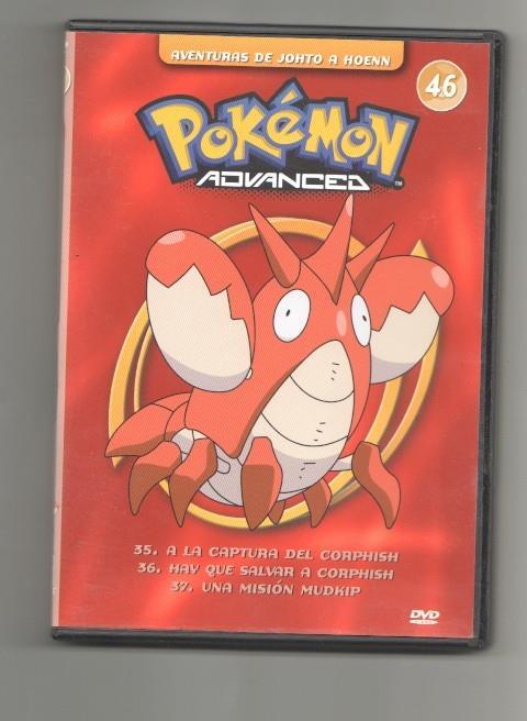 DVD: Pokemon Advanced - Aventuras de Johto a Hoenn 46 (contiene los capitulos de 35 a 37)