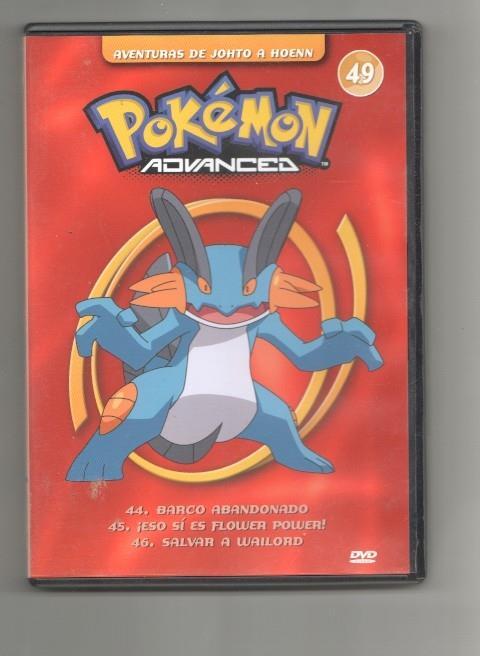 DVD: Pokemon Advanced - Aventuras de Johto a Hoenn 49 (contiene los capitulos de 44 a 46)