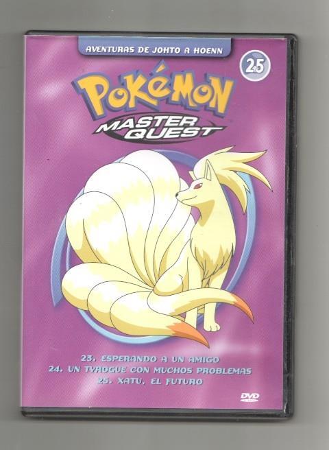 DVD: Pokemon Master Quest - Aventuras de Johto a Hoenn 25 (contiene los capitulos de 23 a 25)