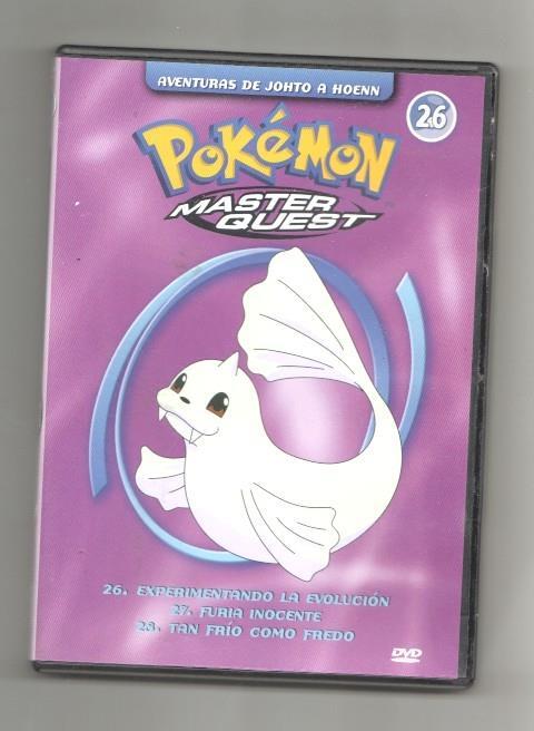 DVD: Pokemon Master Quest - Aventuras de Johto a Hoenn 26 (contiene los capitulos de 26 a 28)