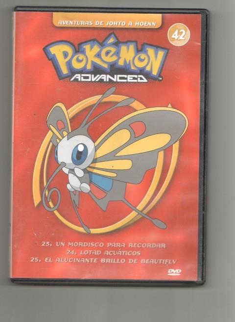 DVD: Pokemon Advanced - Aventuras de Johto a Hoenn 42 (contiene los capitulos de 23 a 25)