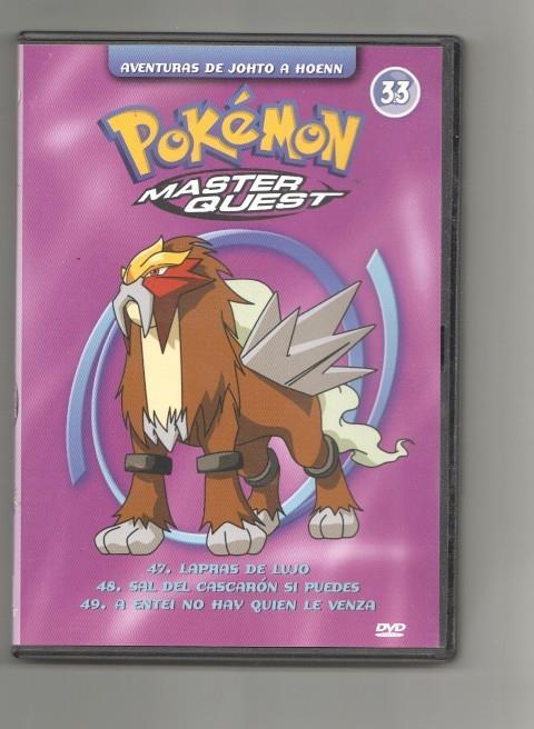 DVD: Pokemon Master Quest - Aventuras de Johto a Hoenn 33 (contiene los capitulos de 47 a 49)