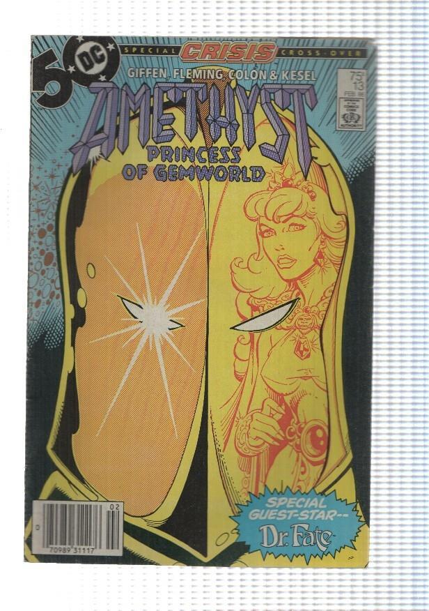 Amethyst 13, Princess of Gemworld. Special Crisis Cross-over. Giffen, Fleming