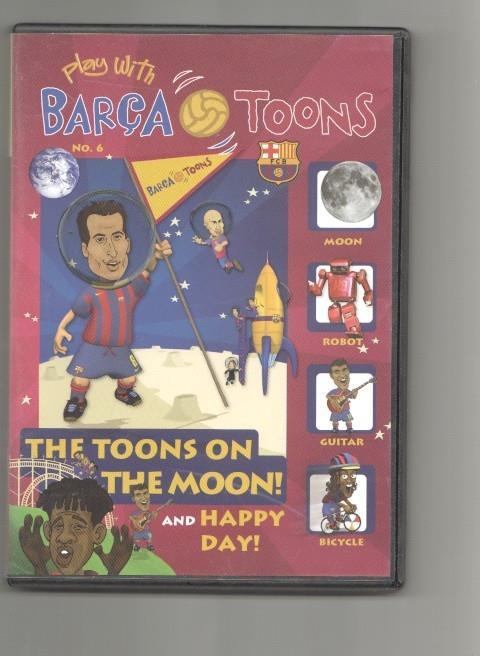 DVD: Play with Barça Toons numero 06 - The toons on the moon and happy day