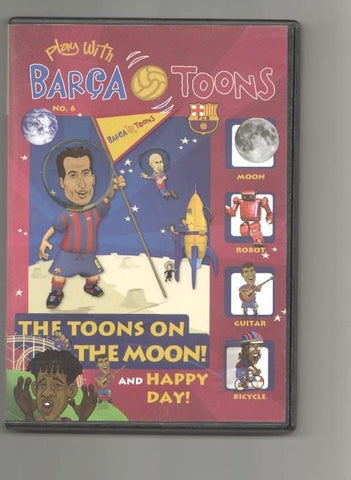 DVD: Play with Barça Toons numero 06 - The toons on the moon and happy day