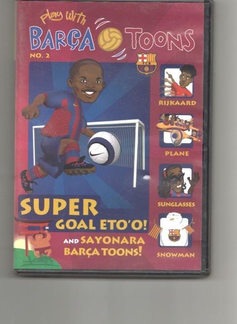 DVD: Play with Barça Toons numero 02 - Super goal Eto'o and Sayonara Barça Toons