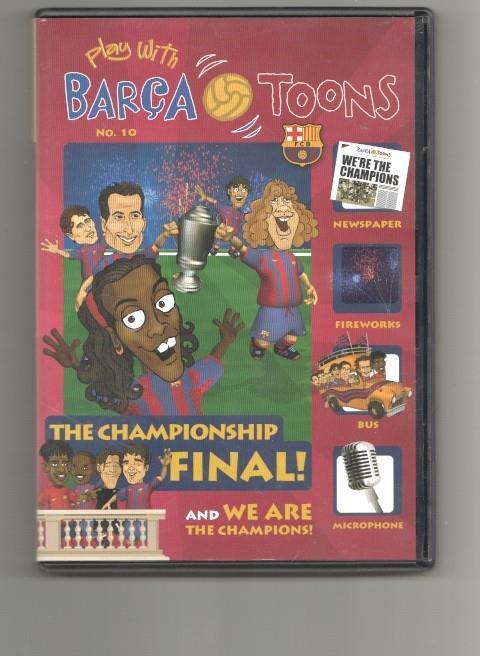 DVD: Play with Barça Toons numero 10 - The Championship Final and we are the champions