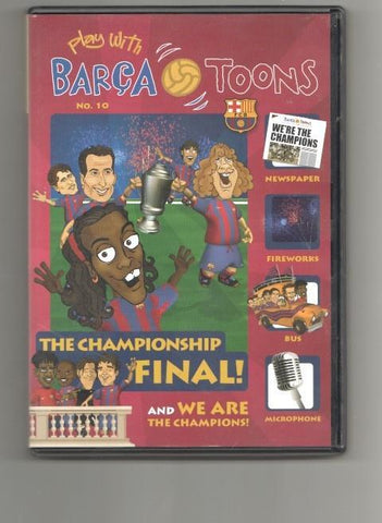 DVD: Play with Barça Toons numero 10 - The Championship Final and we are the champions