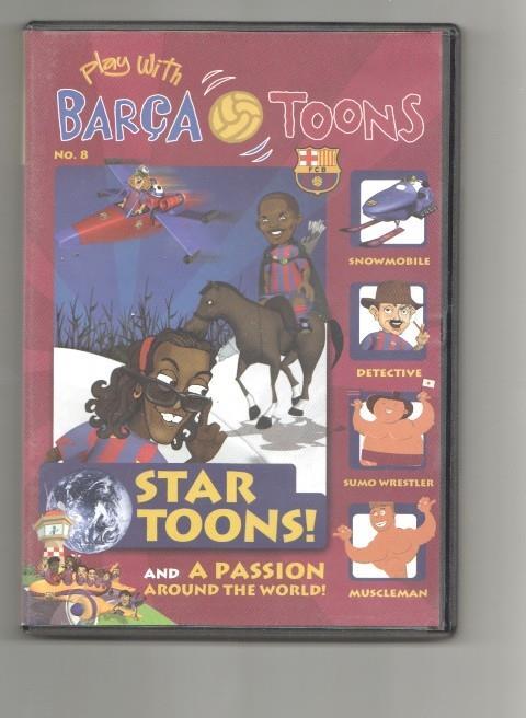 DVD: Play with Barça Toons numero 08 - Star Toons and a passion around the world